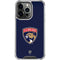 NHL Florida Panthers Distressed iPhone 16 Pro Clear Case
